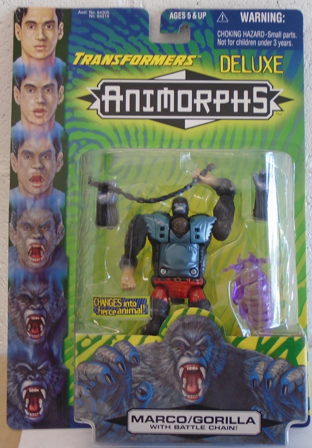 Transformers Animorphs - Deluxe Marco Gorilla (MOC) - Action Toys