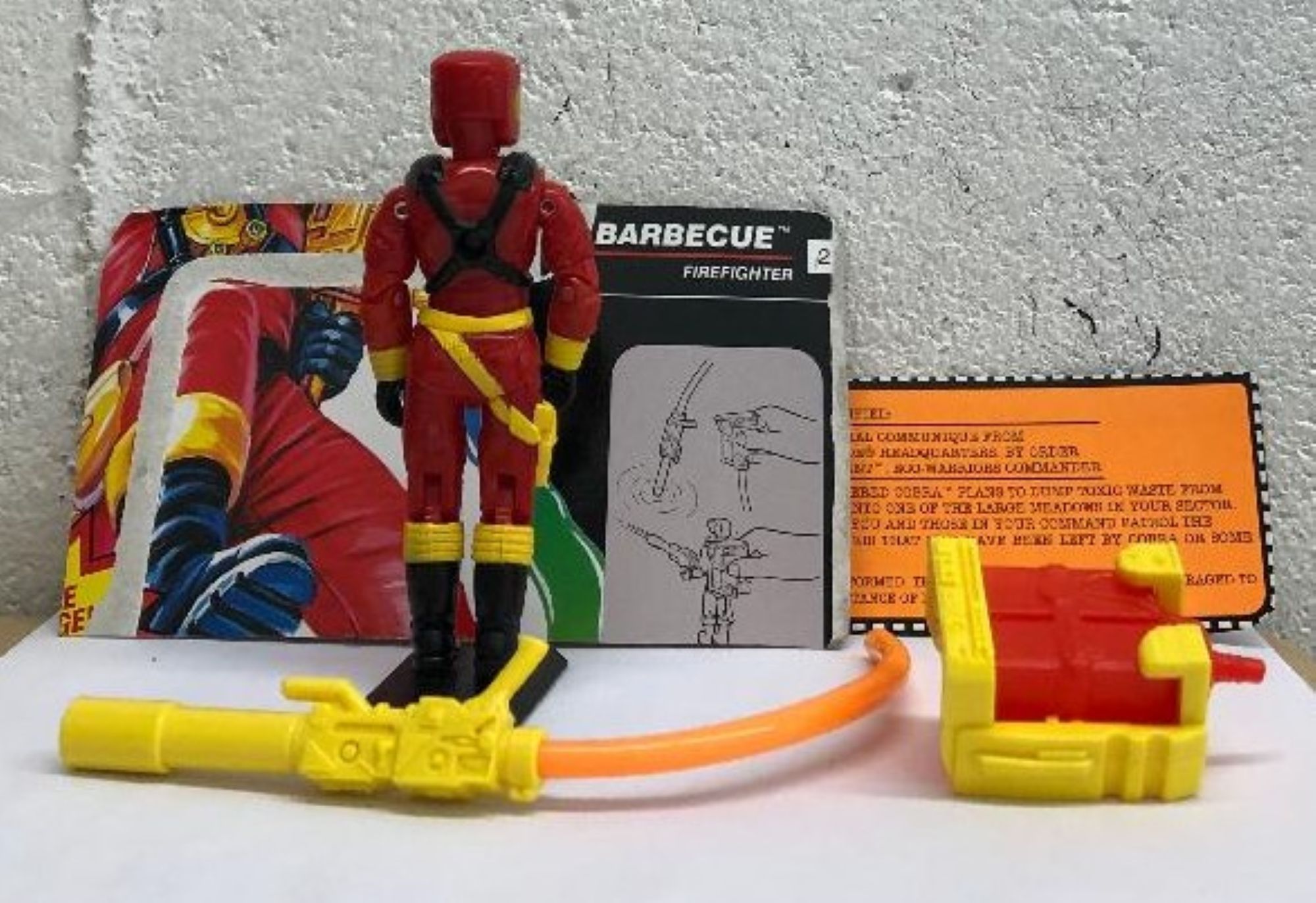 G.I. Joe Eco Warriors 1992 - Barbecue (Loose/Complete) - Action Toys