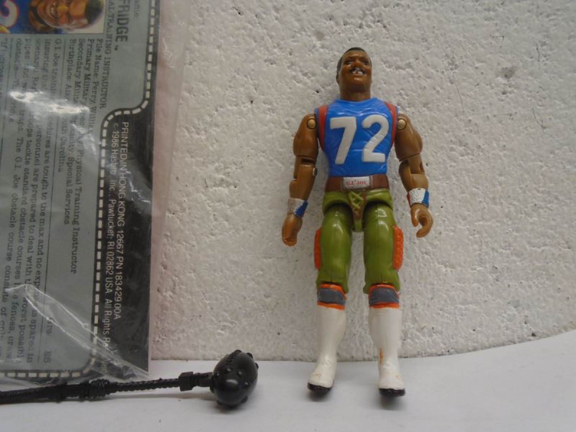 G.I. Joe - 1986 Mailaway Exclusive The Fridge William Perry