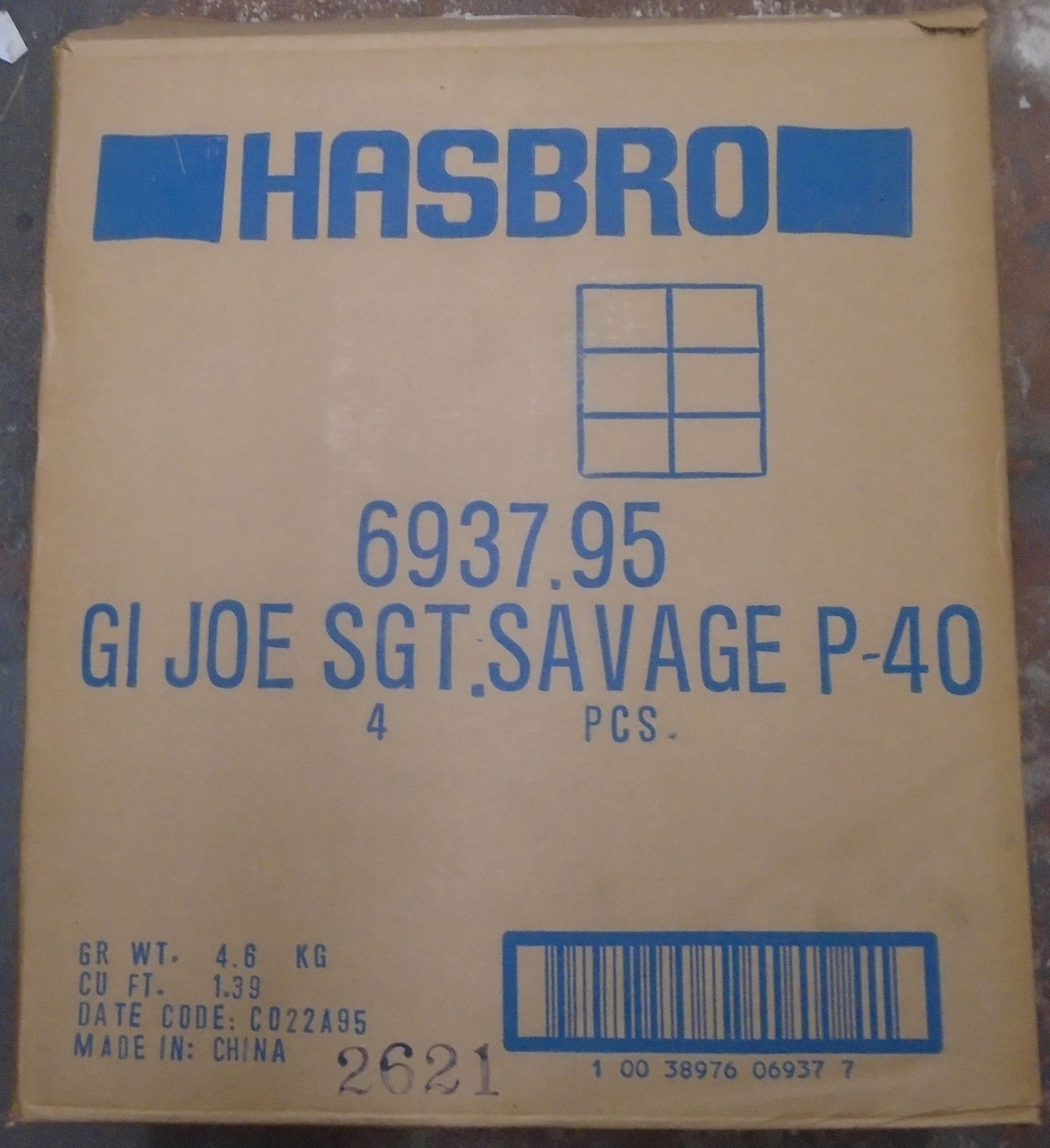G.I. Joe Sgt. Savage - P-40 Warhawk Plane With Sgt. Savage (MISB