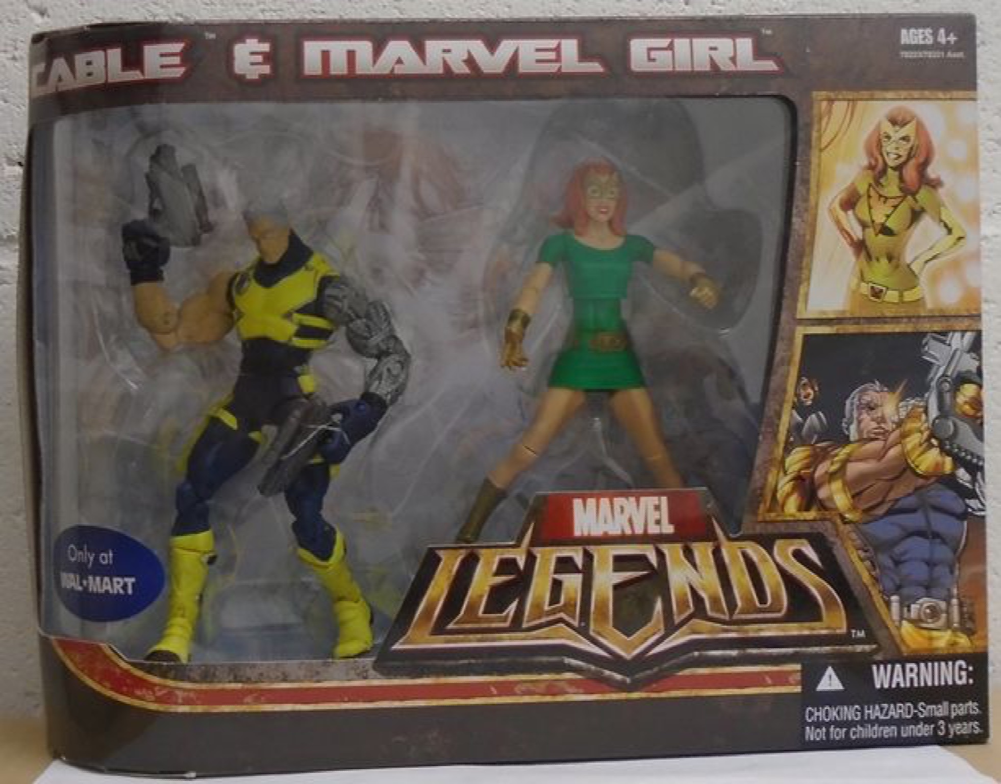 Hasbro Marvel Legends - Walmart Exclusive Cable & Marvel Girl 2