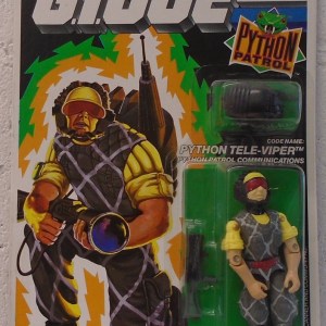 OUT OF STOCK GI JOE 1989 - Cobra Python Patrol Tele-Viper (MOC) AFA Worthy! 002