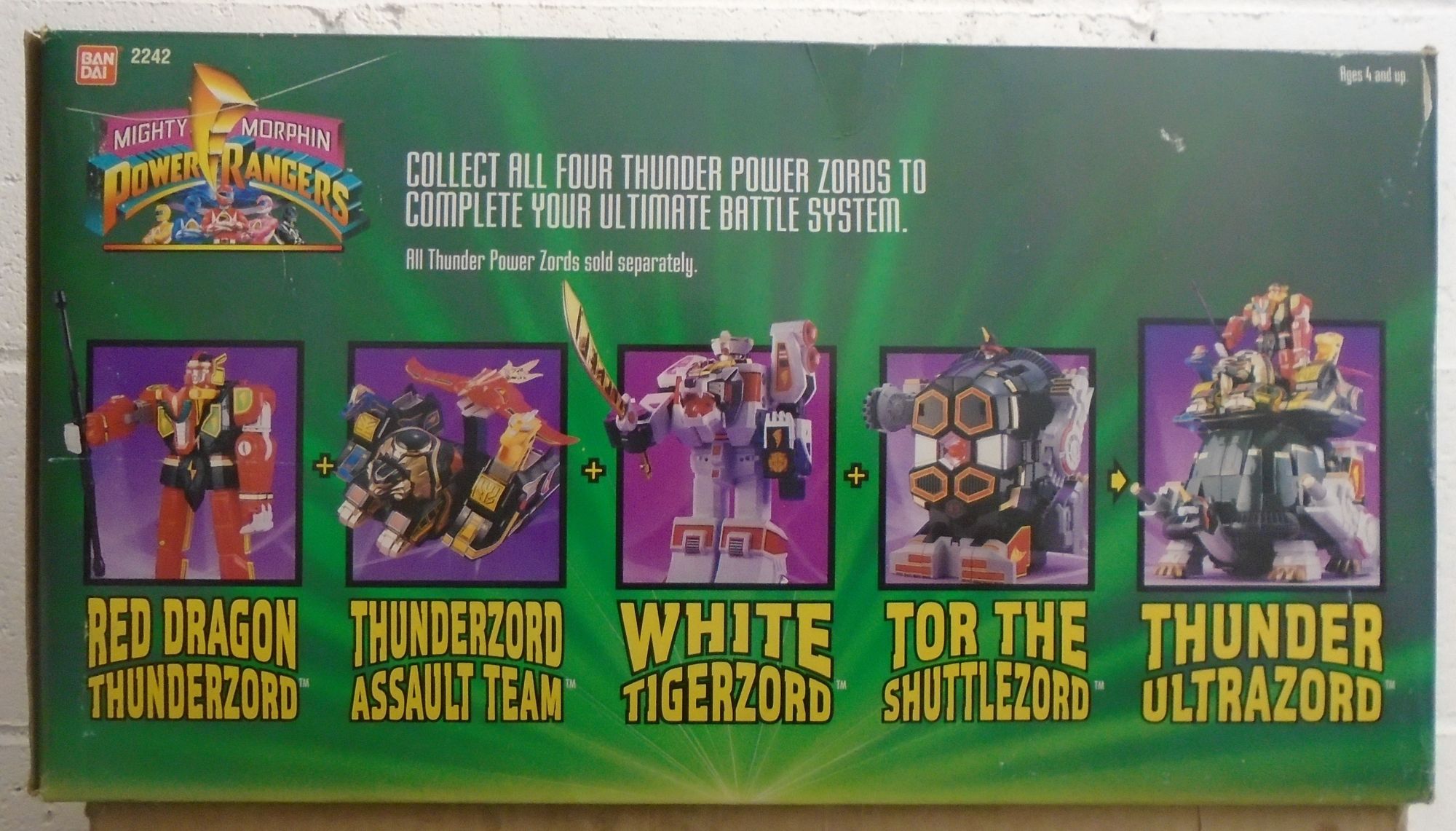 Mighty Morphin Power Rangers MMPR - Tor The Shuttle Zord (MIB