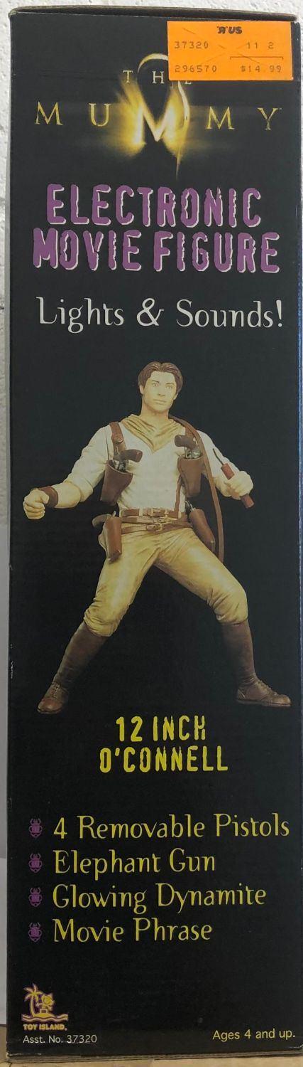 The Mummy Movie 1998 Electronic 12 Inch Rick O'Connell Action
