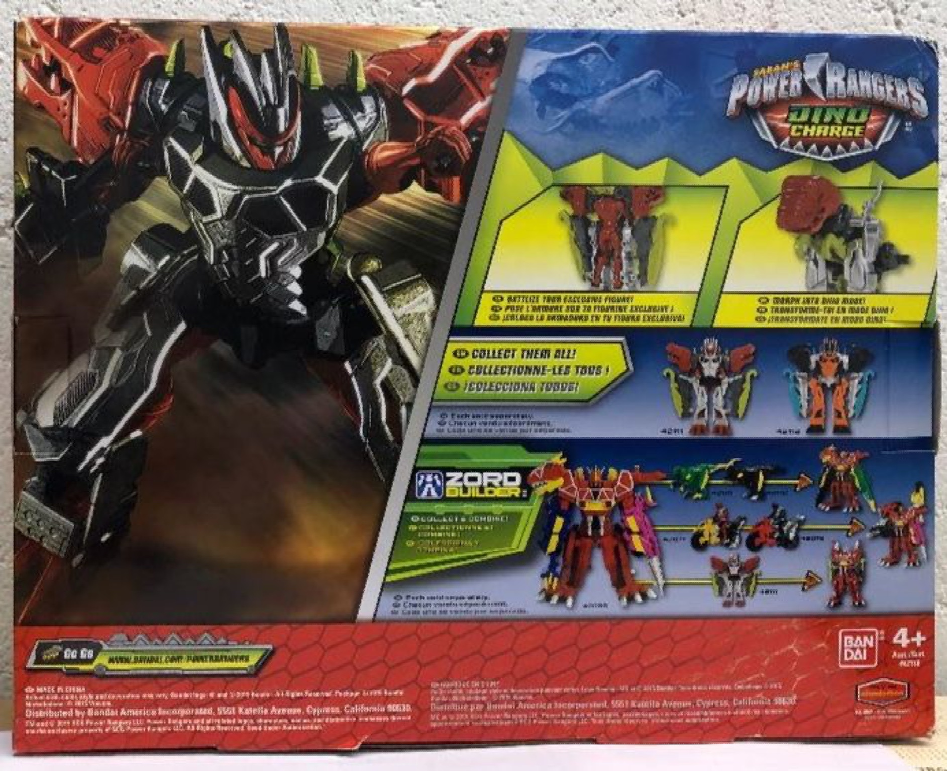 Power Rangers Dino Charge - Deluxe Dino Charge Zord Armor Ranger