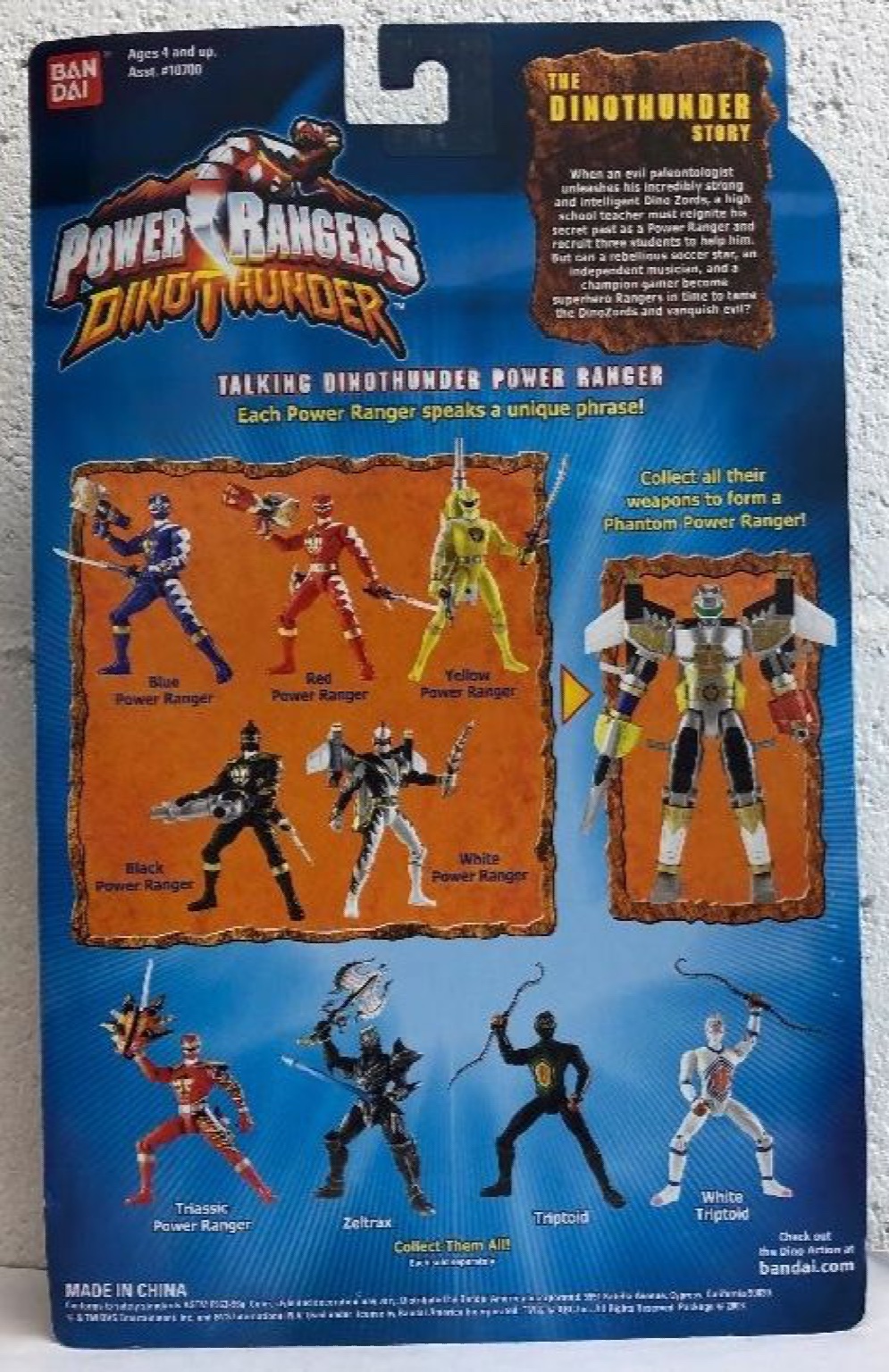 Power Rangers Dino Thunder – 5″ Evil Space Alien Zeltrax (MOC