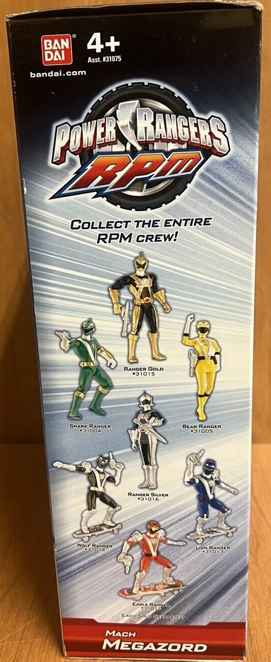 Power Rangers RPM - Mach Megazord (Mint In Sealed Box) - Action Toys