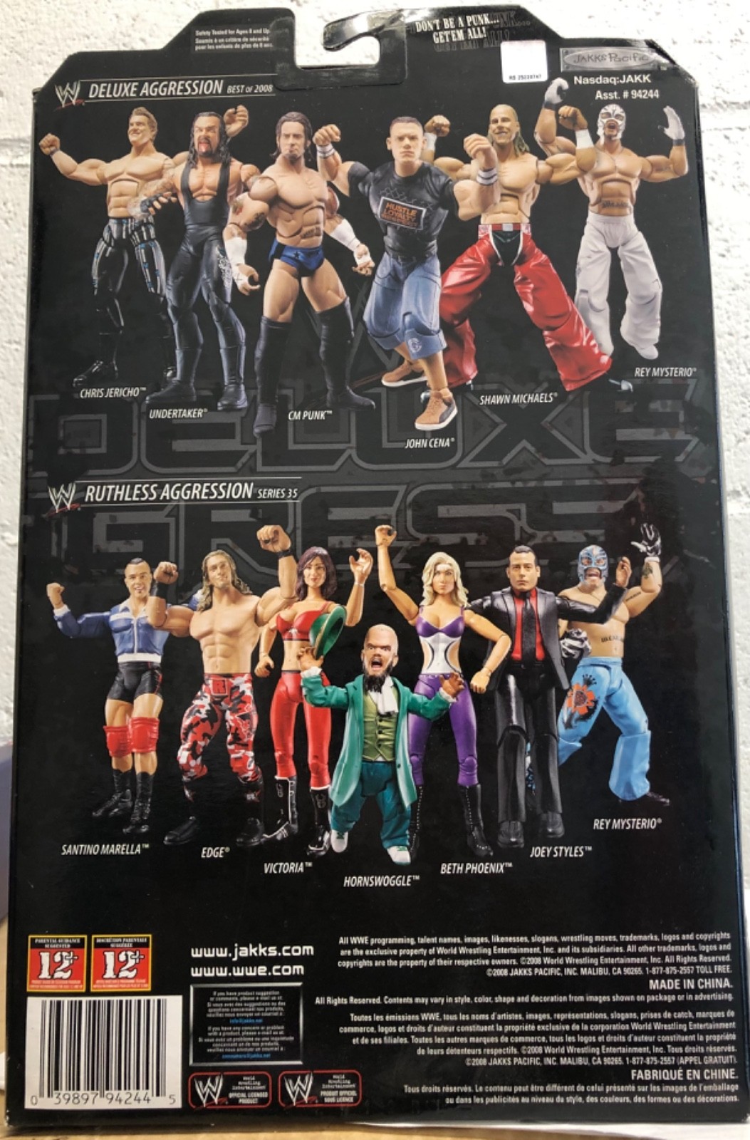 WWE Deluxe Aggression Rey Mysterio Best Of 2008 Figure White Mask