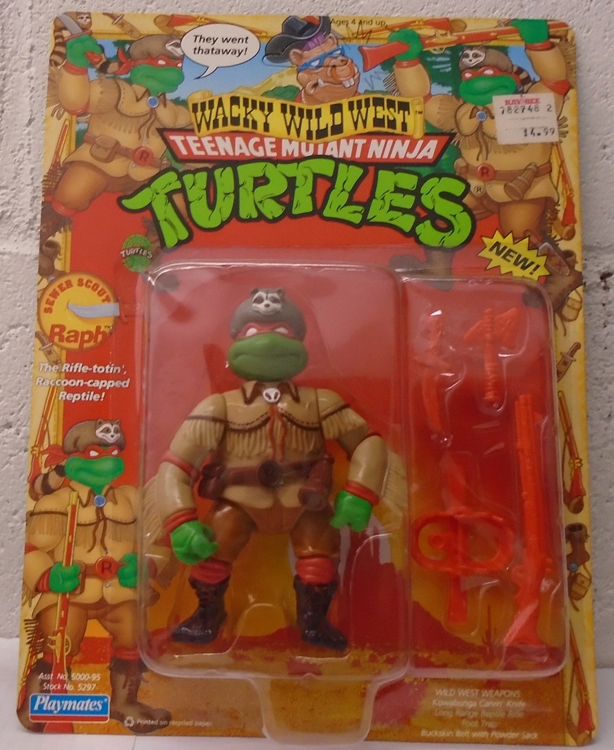 Teenage Mutant Ninja Turtles Wacky Wild West - Sewer Scout Raphael