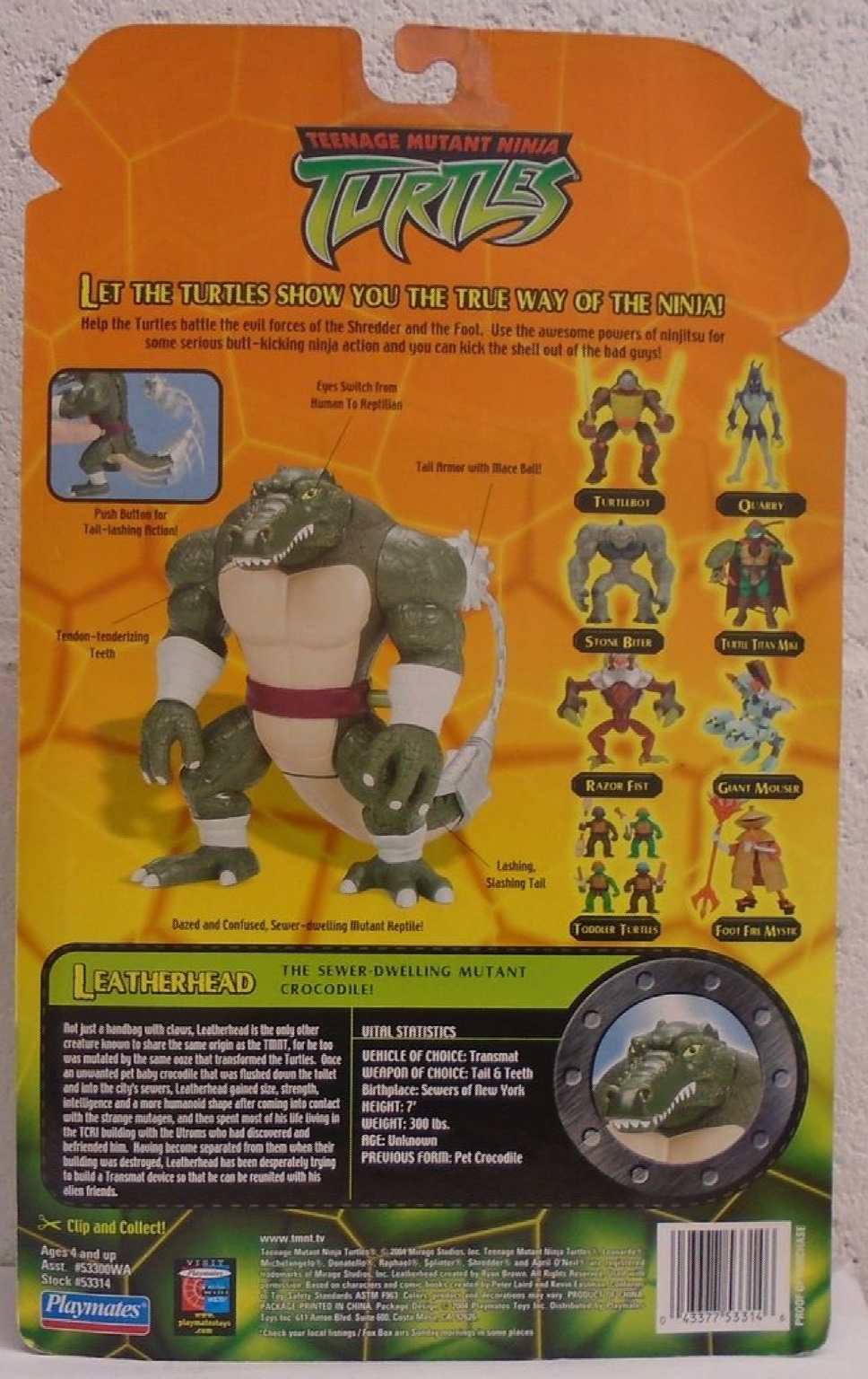 Teenage Mutant Ninja Turtles TMNT 2004 - Leatherhead With