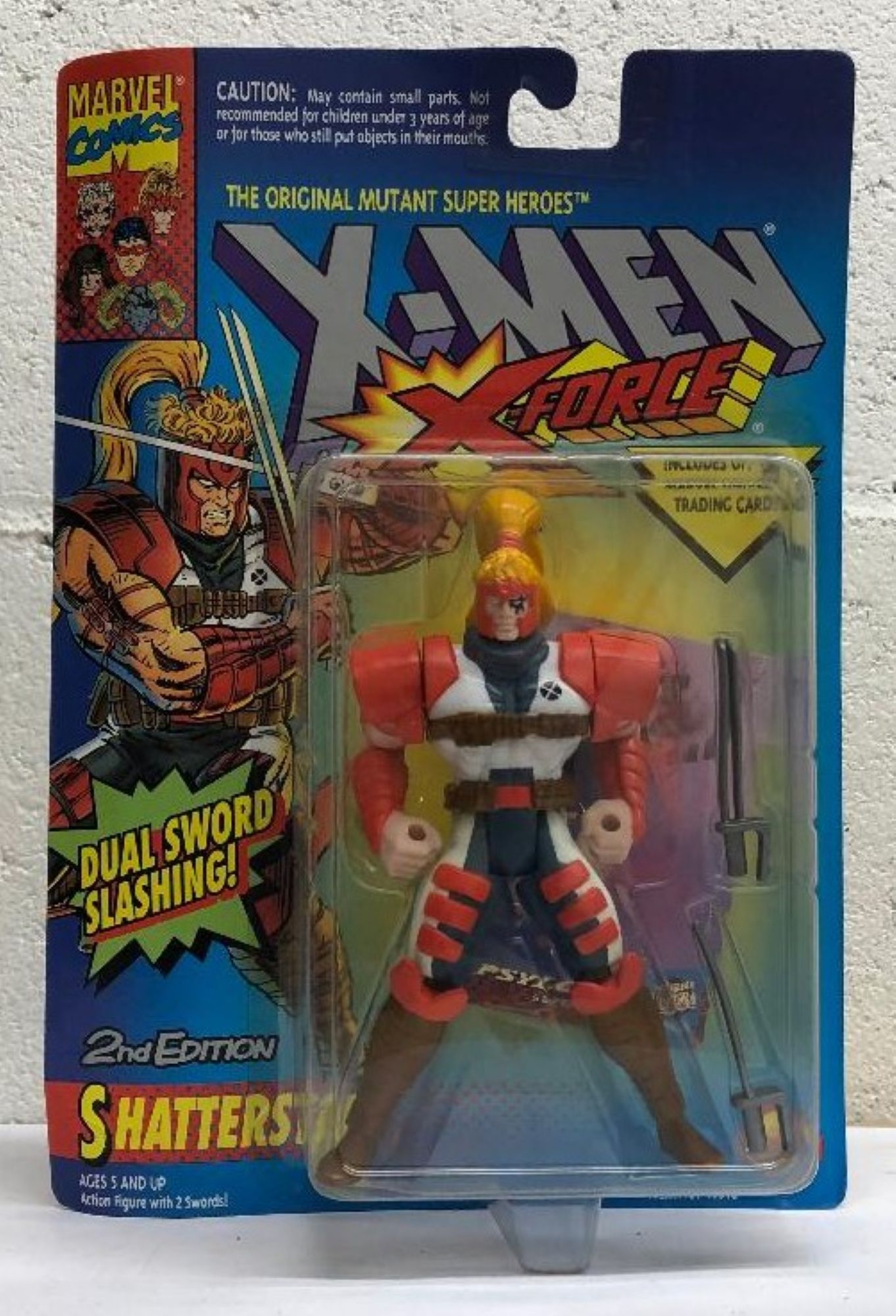 X-Force Toybiz Series 3 Shatterstar #2 Dual Sword Slashing Action
