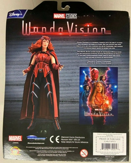 Marvel Select WandaVision The Scarlet Witch New Avengers (MIP