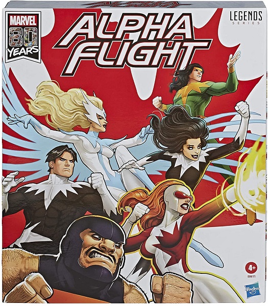 Marvel Legends Alpha Flight Exclusive Hasbro Box Set (MISB