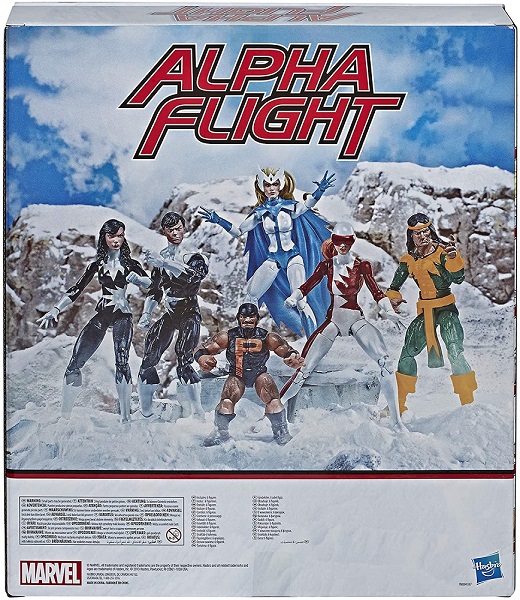 Marvel Legends Alpha Flight Exclusive Hasbro Box Set (MISB