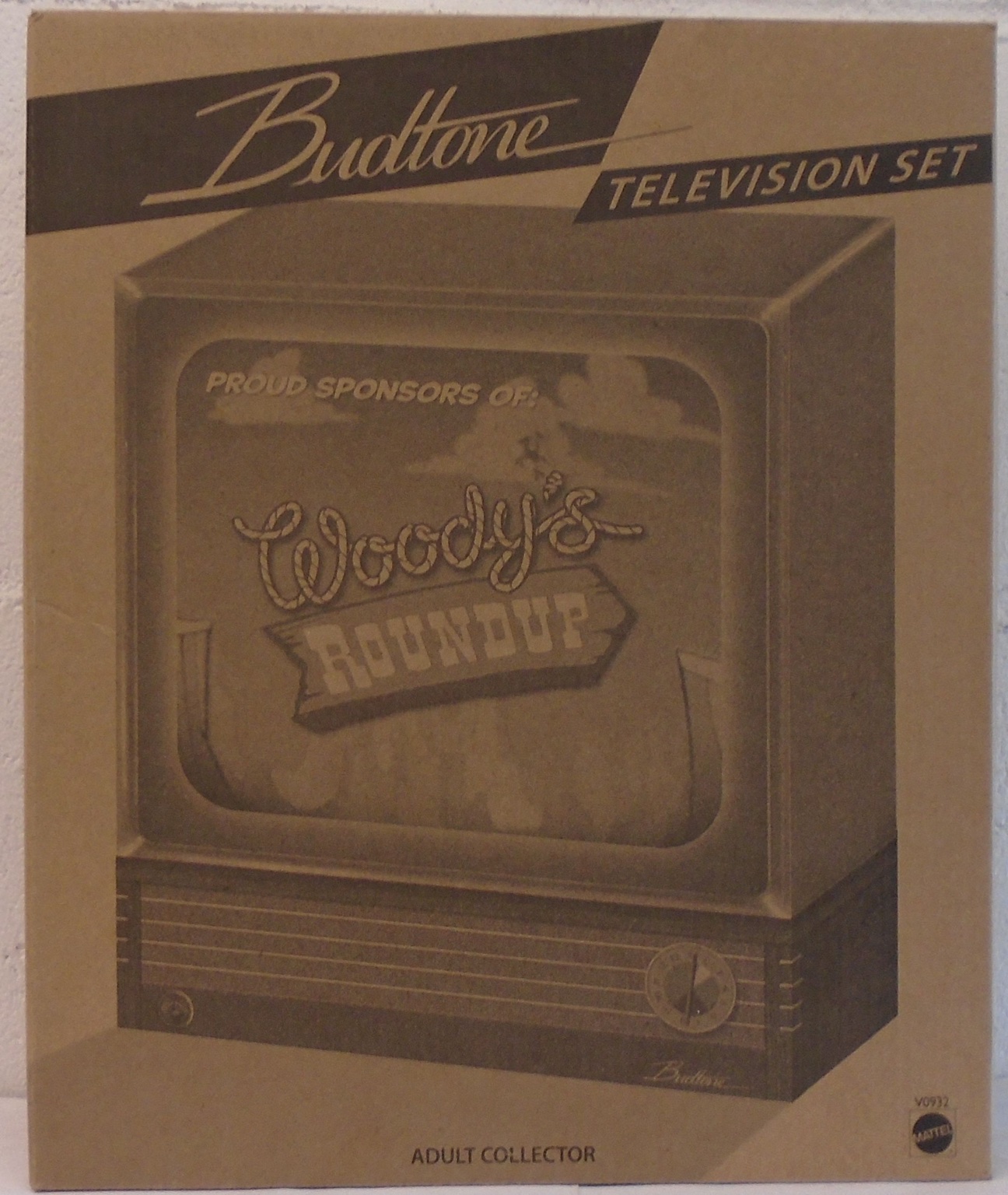 Woody's Roundup Television Set トイストーリー Toy Story - Woody's Roundup Budtone Television Set Woody