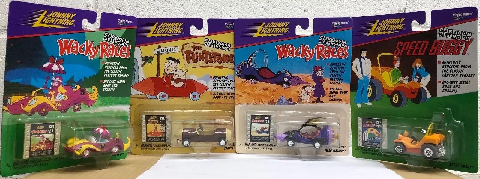 OUT OF STOCK Johnny Lightning CARTOON NETWORK 1/64 WACKY RACES 