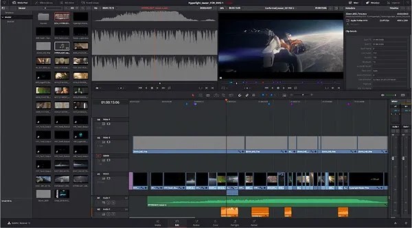 DaVinci Resolve Studio Screenshot
