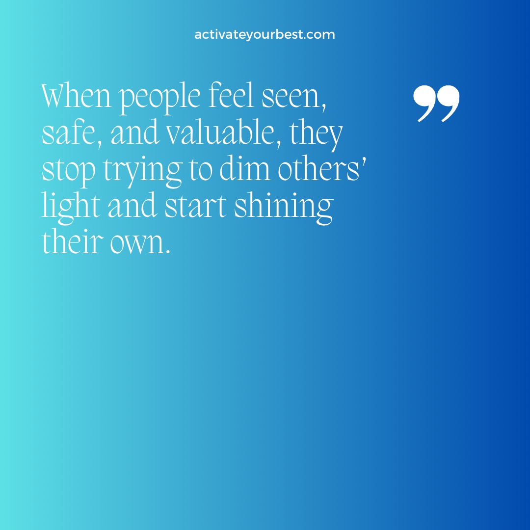 Leaders. Can you Identify Signs of Limited Self Worth from your Team Members?