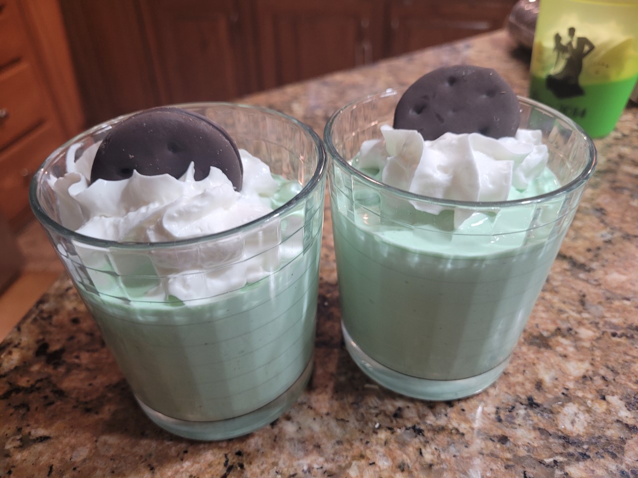 St. Patrick’s Day Mint Milkshakes