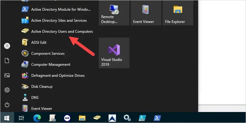 How to view user attributes in active directory