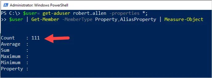 How to view user attributes in active directory