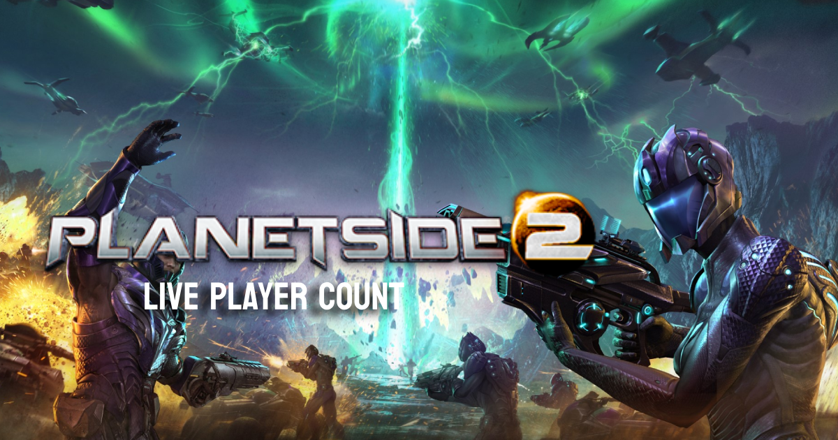 PlanetSide 2 Live Player Count Statistics 2026 PlanetSide 2 Player Count 