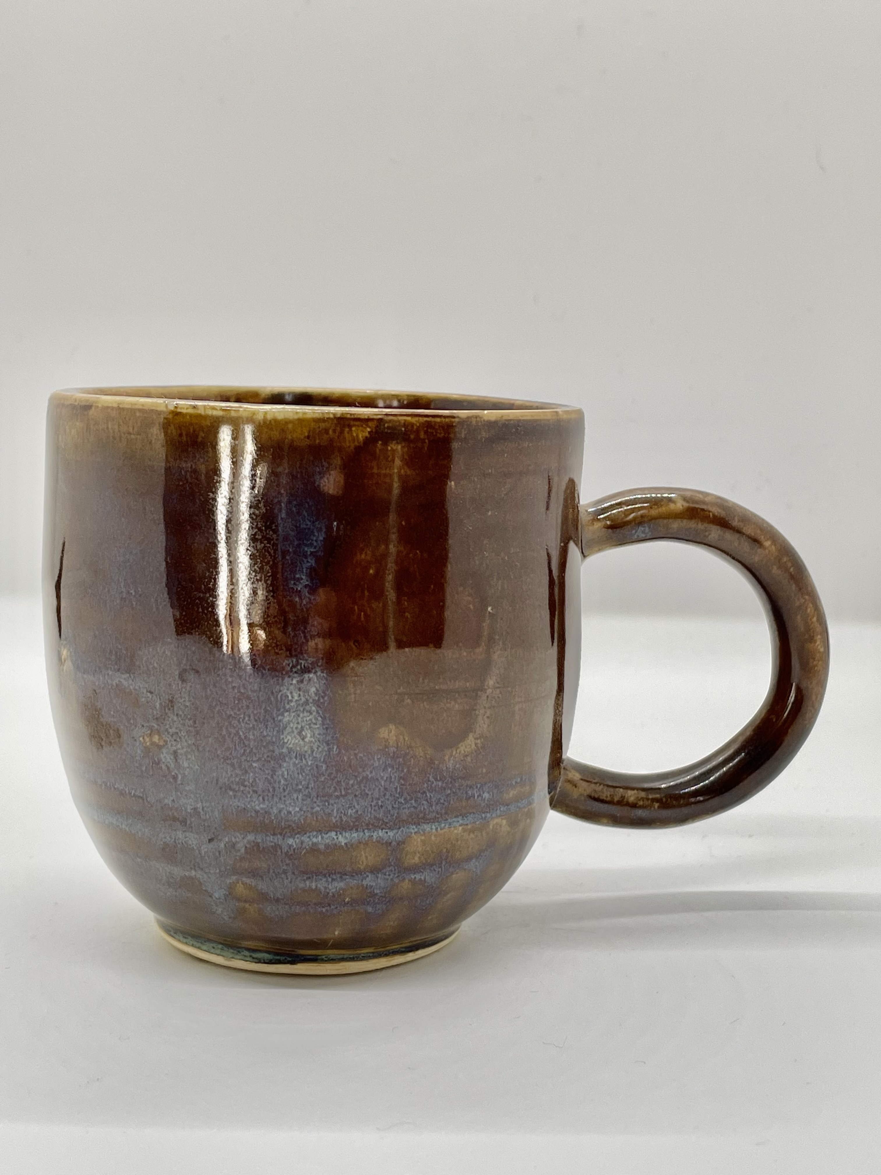 "Golden Hour" Double Espresso Ceramic Coffee Mug by Brickstone Ceramics