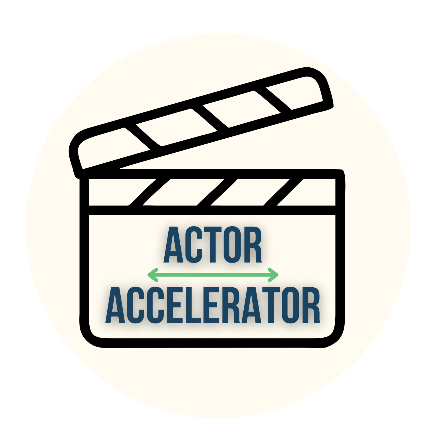 ACTOR ACCELERATOR Logo