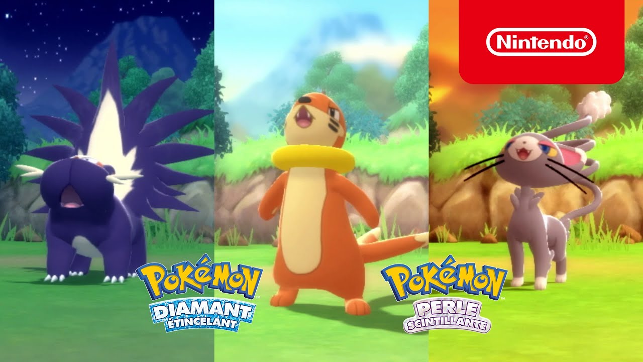 Pokémon Diamant Étincelant/Perle Scintillante s&rsquo;offre un nouveau trailer