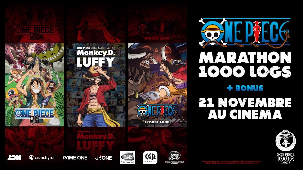 One Piece 1000 Logs, vivez le au cinéma !