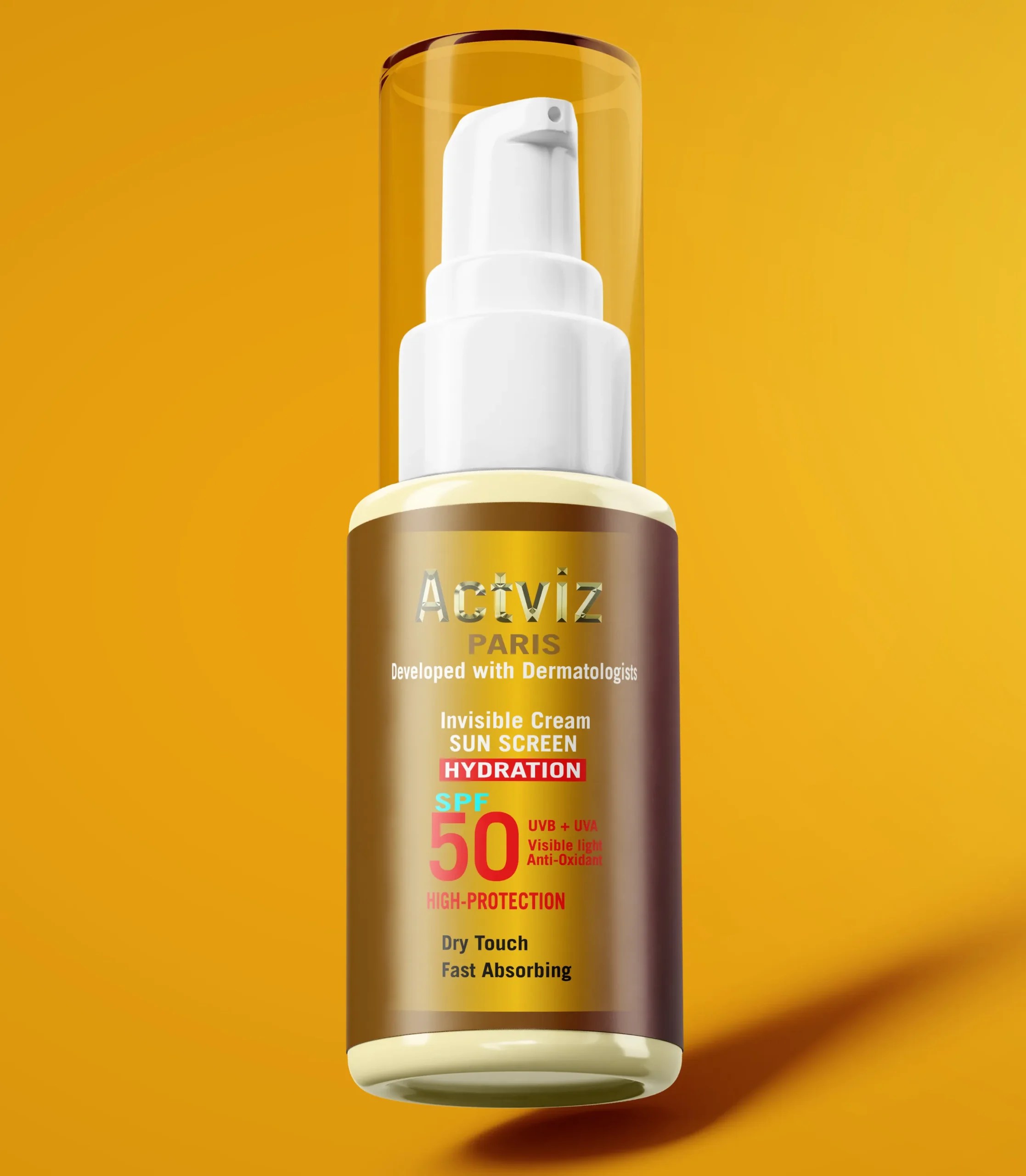 SPF 50 Invisible Cream SUN SCREEN HYDRATION