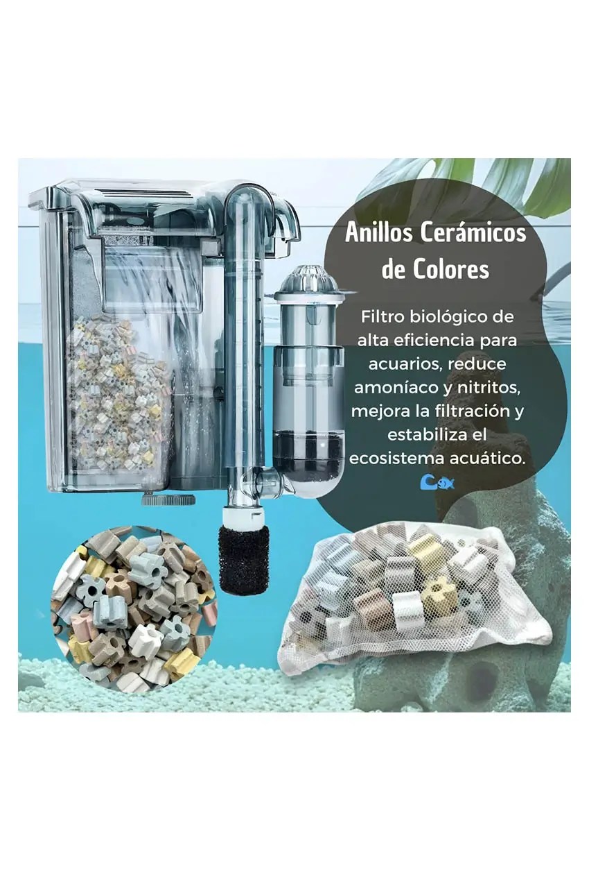 Anillos Ceramicos Flor Informativo