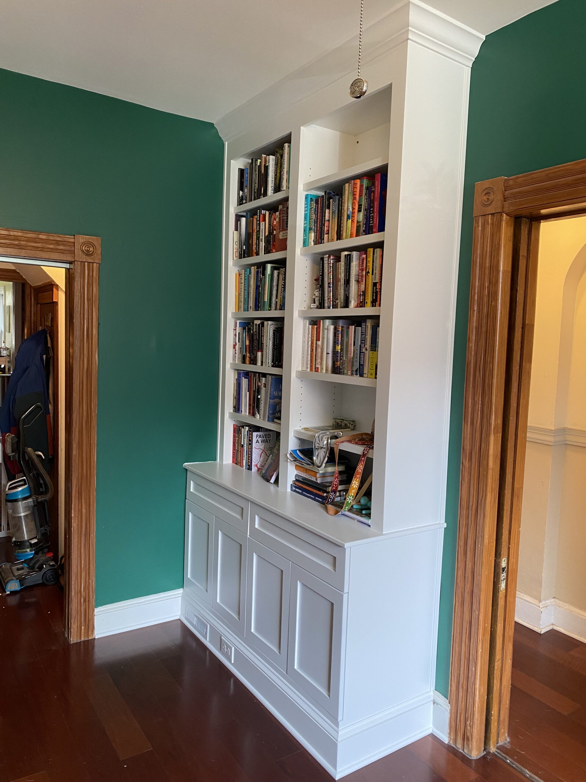 custom bookshelves and libraries