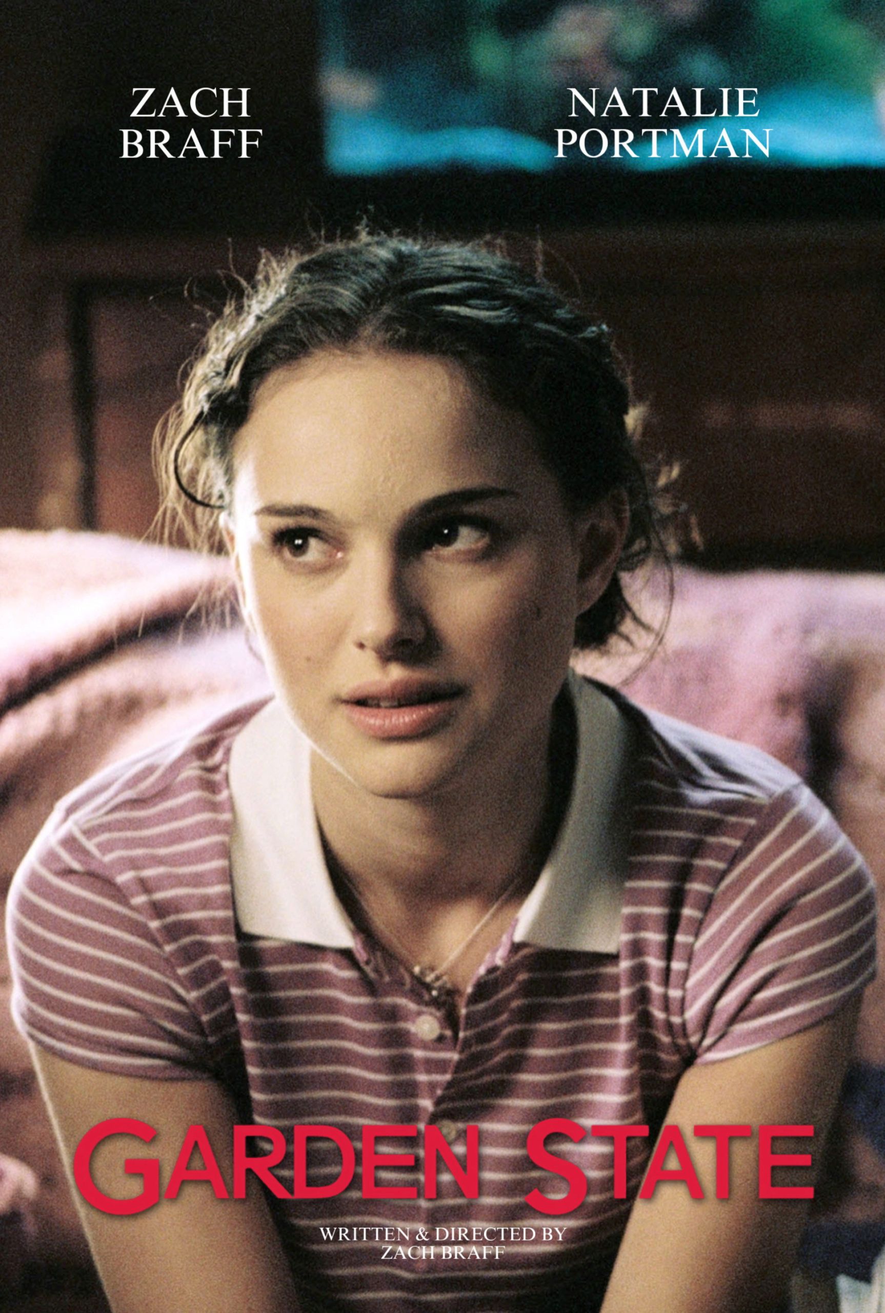 Garden State (2004) poster featuring Natalie Portman as Sam
