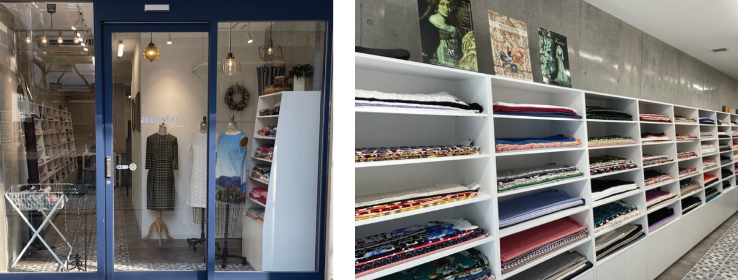 横浜元町の生地屋・アウトレット輸入婦人服地店ACUTO（アクート）