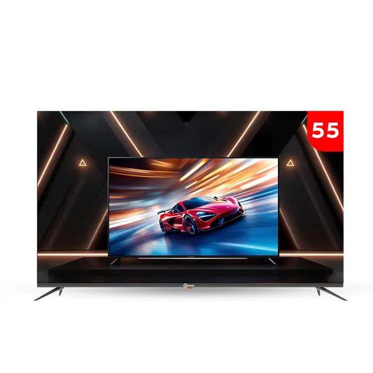 شاشة دانسات 55 بوصة دقة الوضوح 120 هرتز , QLED - نظام جوجل GOOGLE - موديل DTD55QLED
