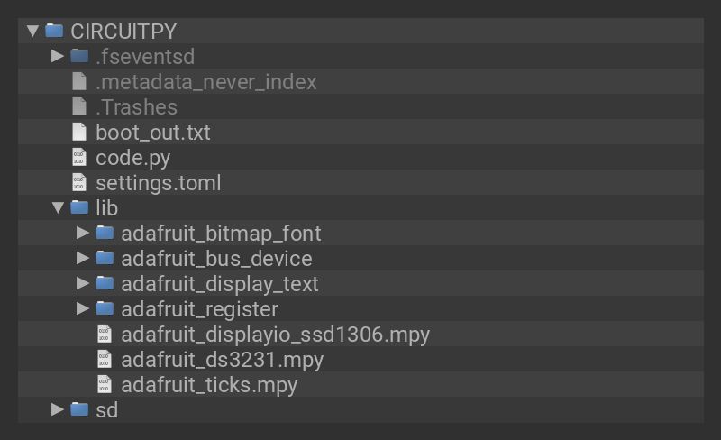 Guide Updated Circuitpython Oled Watch Adafruitlearningsystem - Best Gradient Photos in Full HD