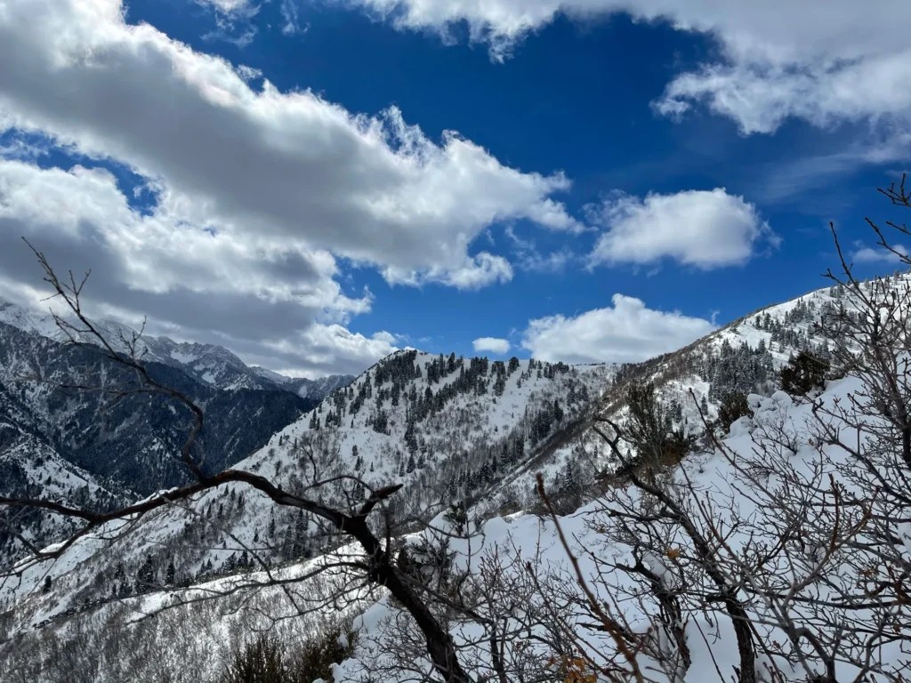 Crampon Hiking Grandeur Peak East Trail from Church Fork
