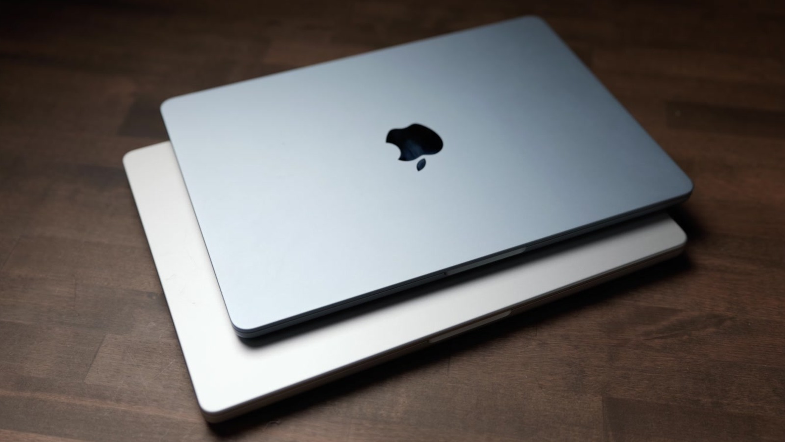 Stack of MacBook Airs