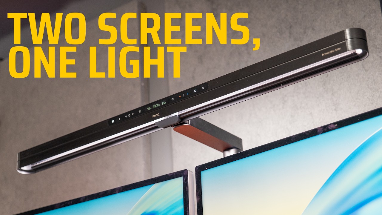 BenQ ScreenBar Max Review (2026): Worth $289? | Adam Talks Tech