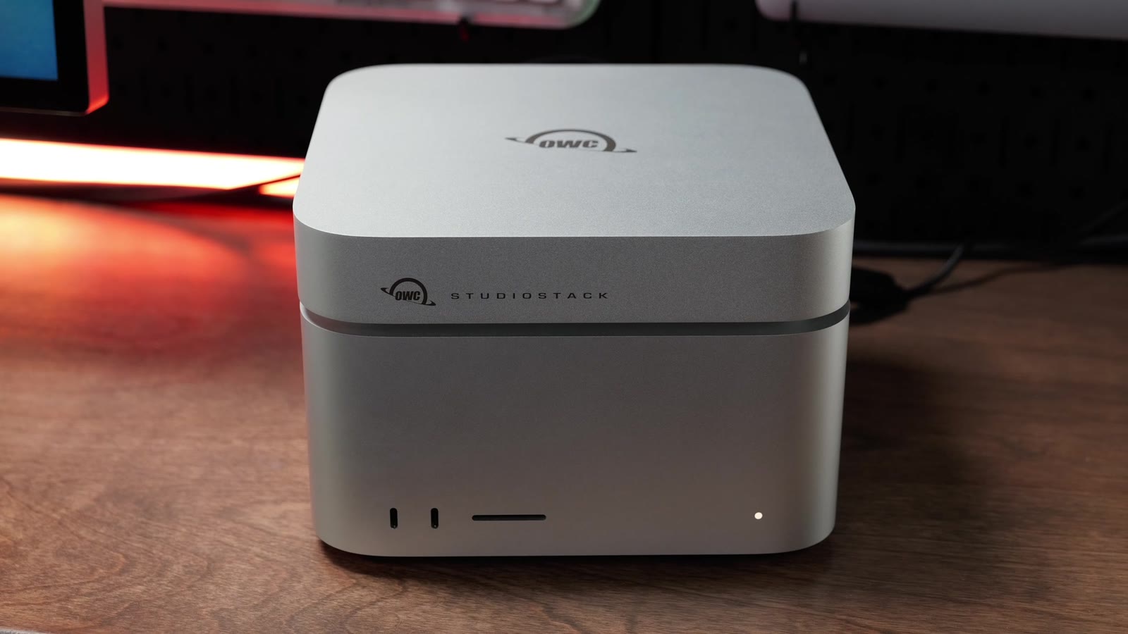 OWC Studio Stack under a Mac Studio