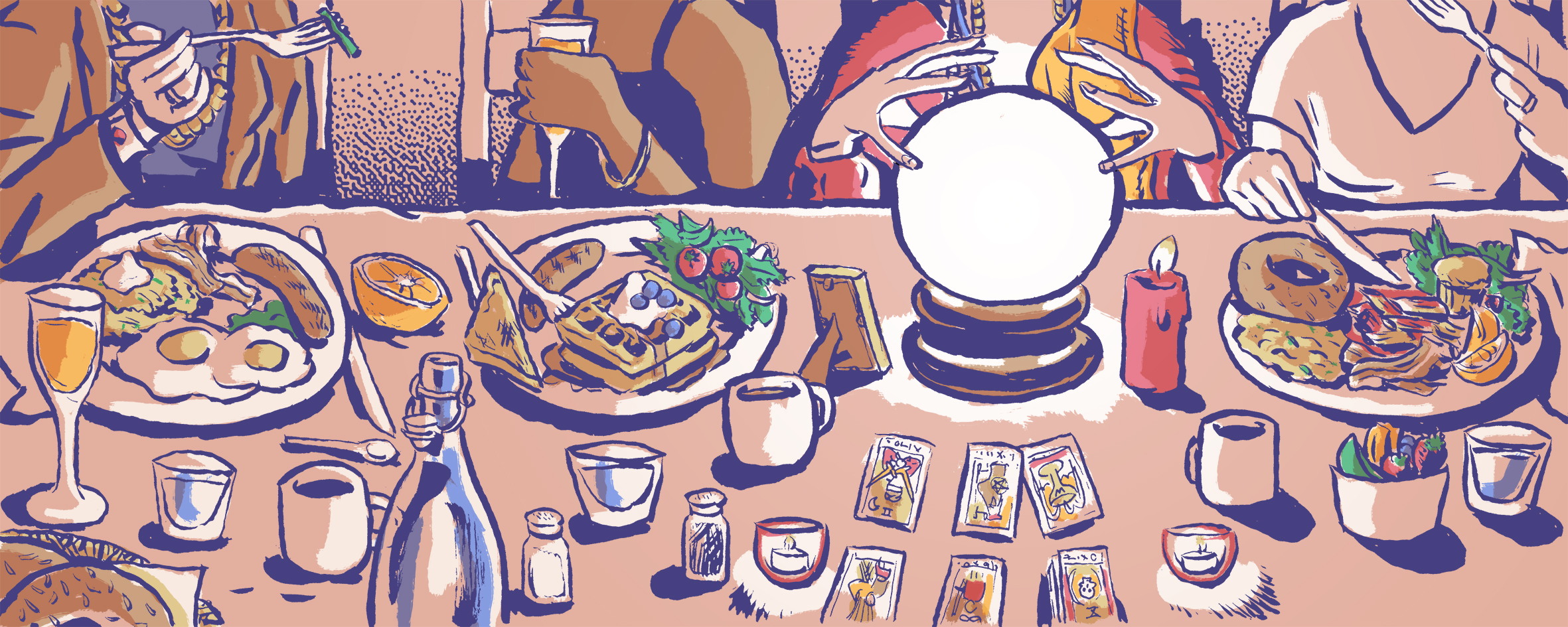 Munchies: "I Got My Future Read at a Psychic Brunch"