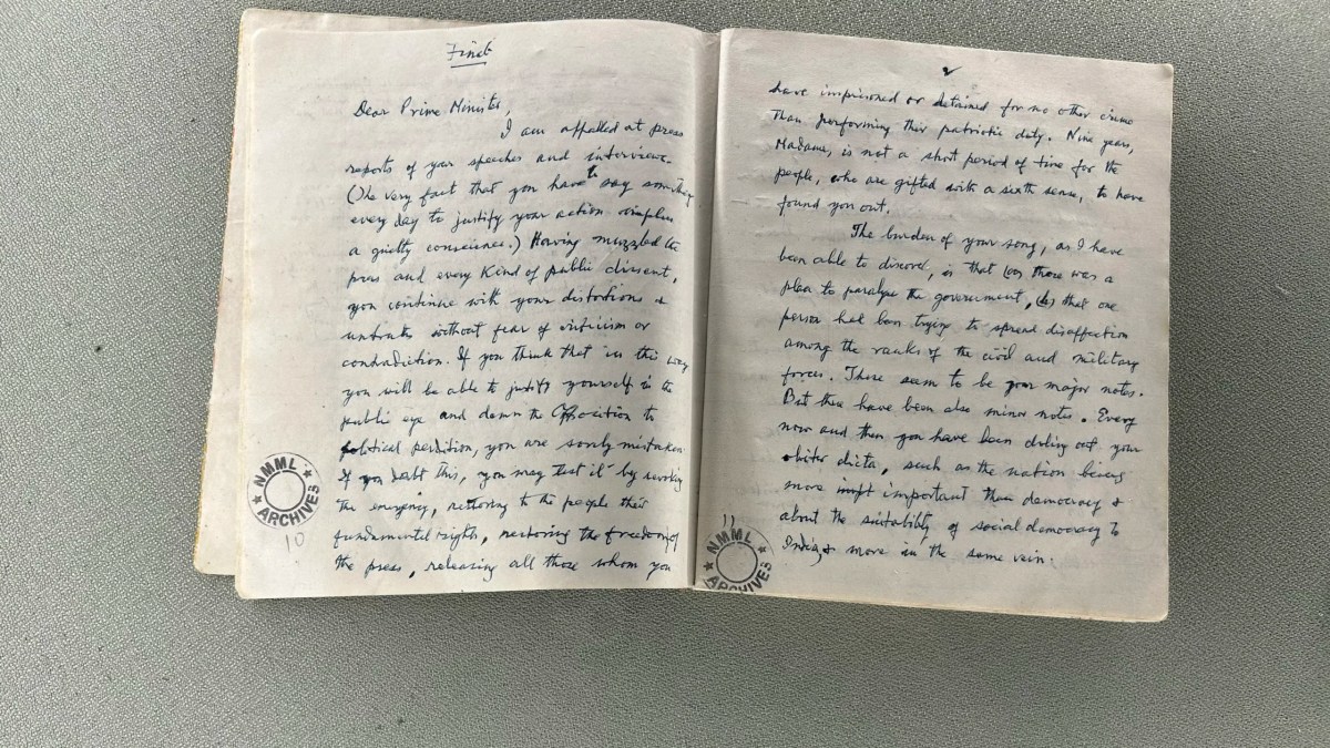 A Day in the Life of Pradhanmantri Sangrahalaya (Museum on Indian Prime Ministers) 9 jail diary of jayprakash narayan in pradhanmantri sangrahalaya