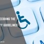 WCAG 2.2: Decoding The Latest Web Accessibility Guidelines - ADA Site ...