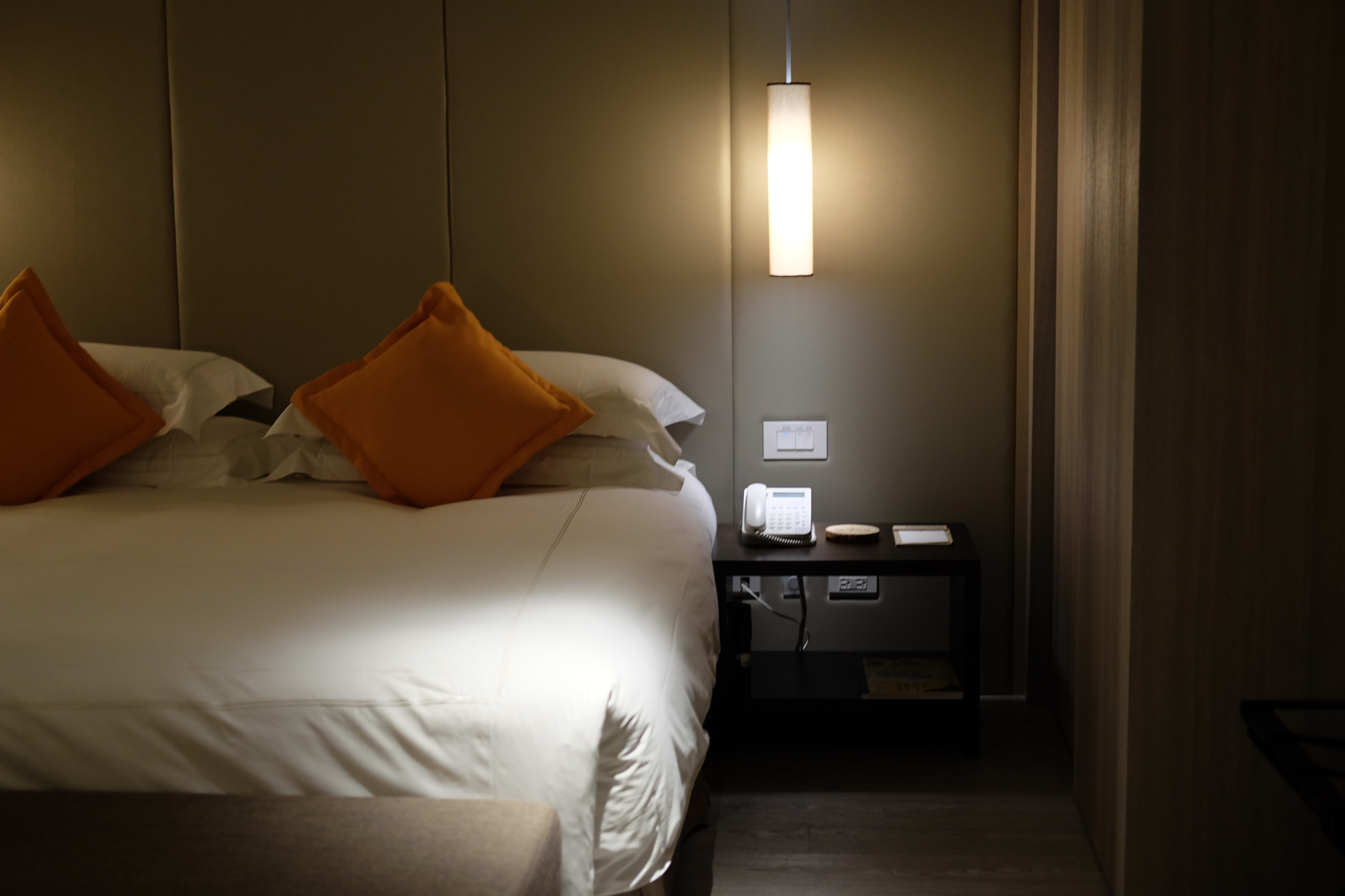 เตียงนุ่มสบาย / The Gaia hotel, Beitou, Taipei