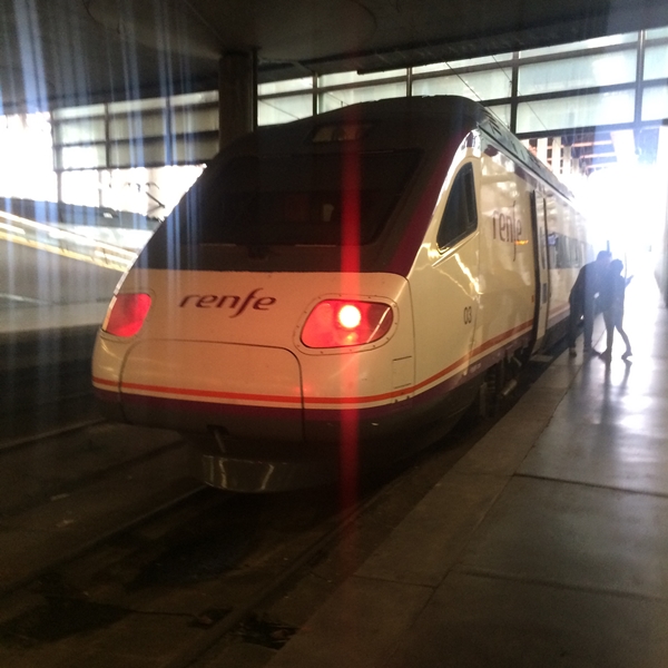สถานีรถไฟในมาดริด