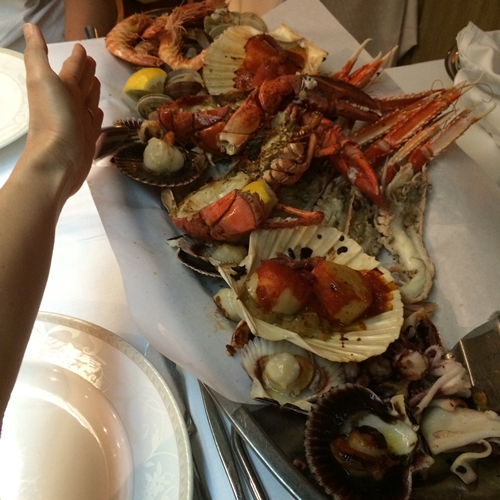 จานยาวเท่าแขน! : Botafumeiro Barcelona