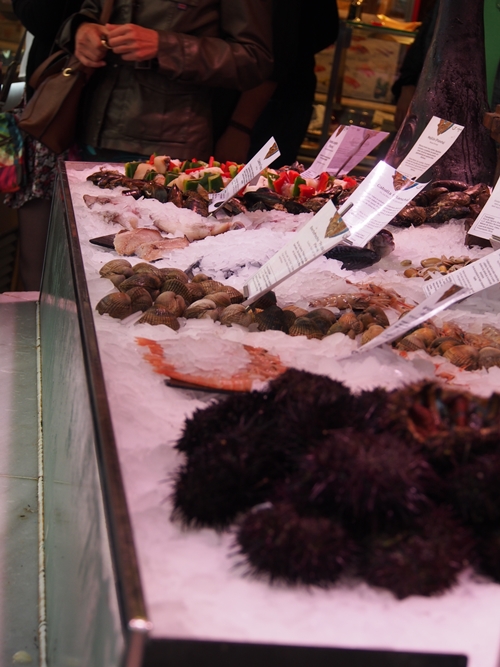 แผงของทะเลสด