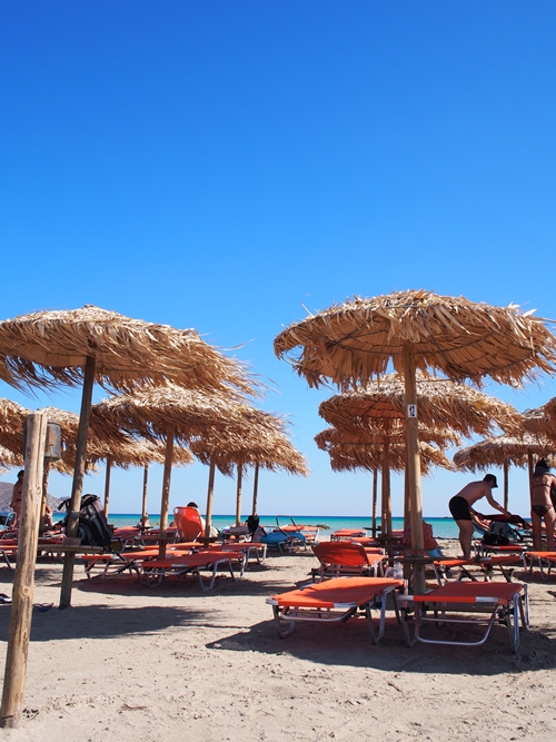 Elafonisi beach, Crete.