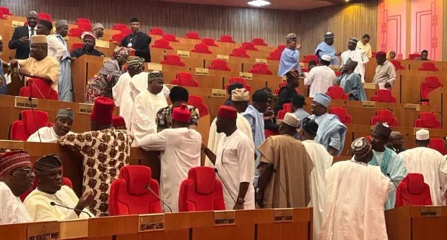 Senate Swears In Joseph Ikpea, Emmanuel Nwachukwu As New Senators